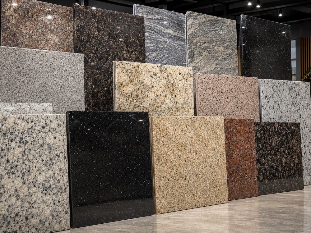 Granit — tabiiy tosh tekstura namunasi
